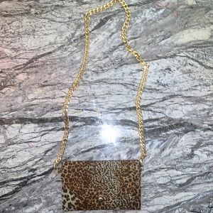 Leopard purse